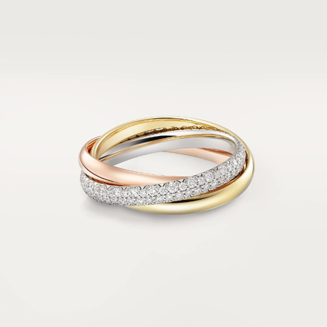 Amoura Trinity Ring | Gold