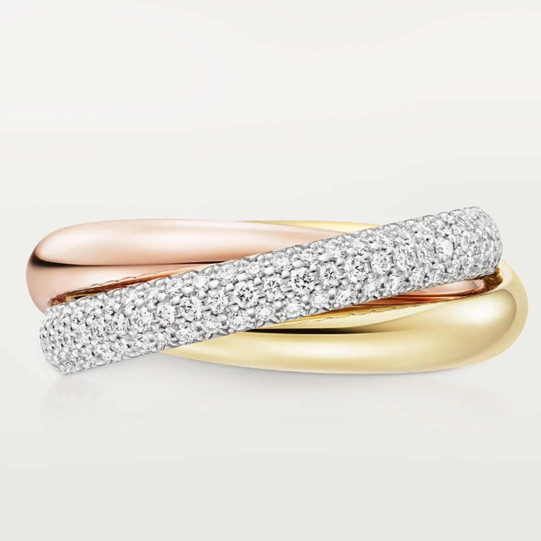 Amoura Trinity Ring | Gold