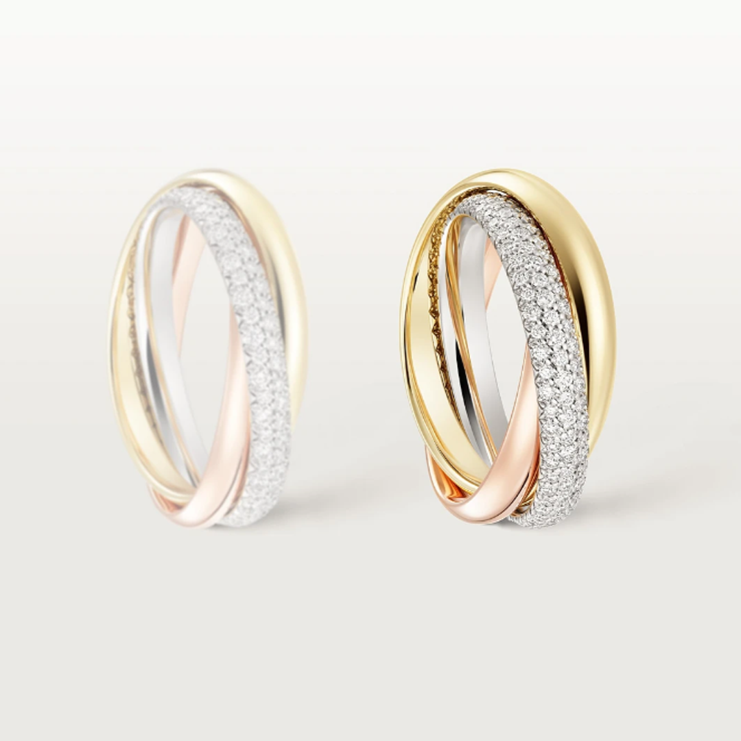 Amoura Trinity Ring | Gold