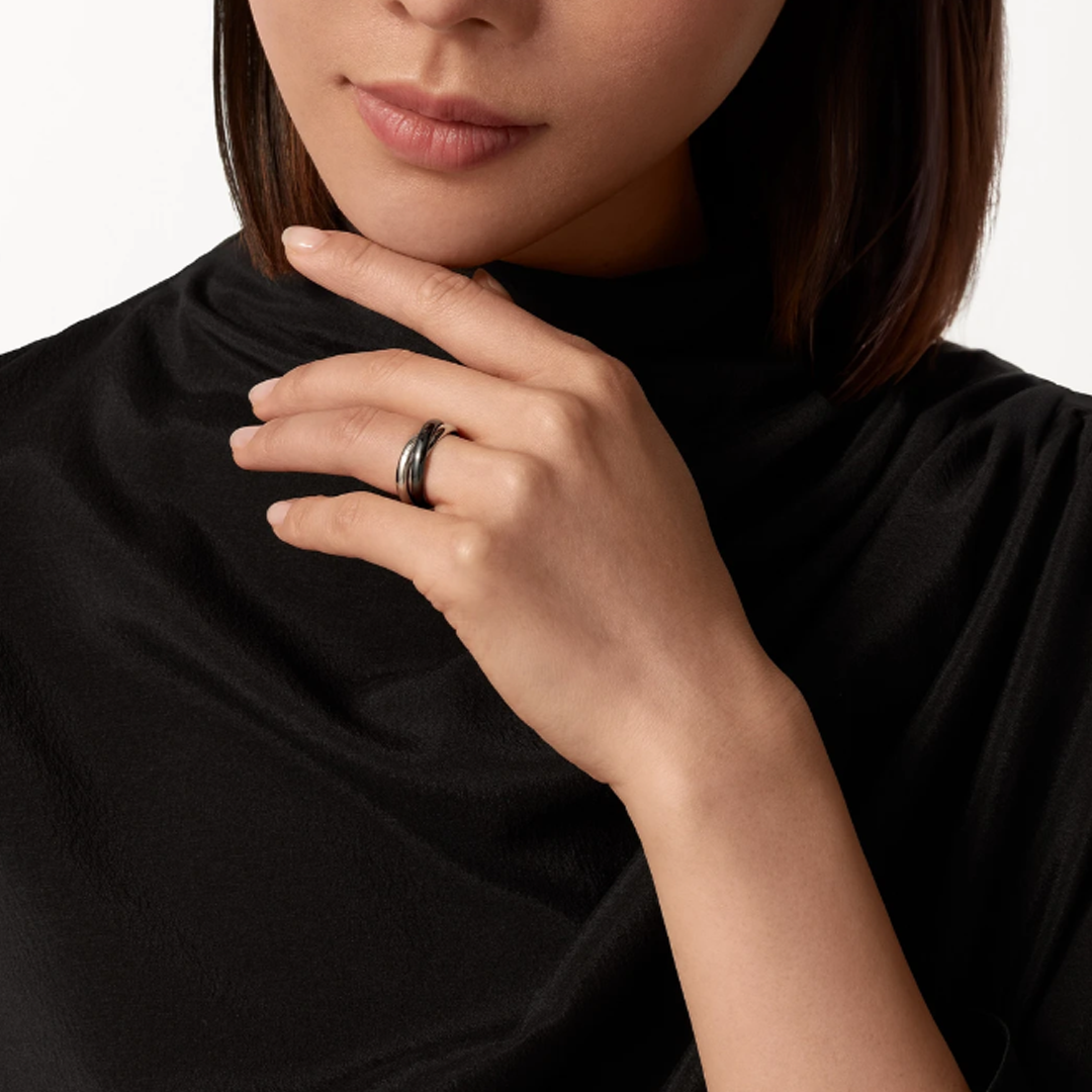 Faye Aura | Black & Silver