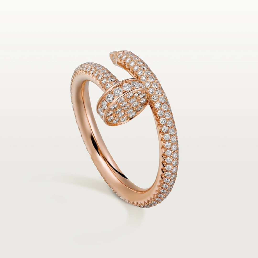 Nail Cuff Ring | Diamond
