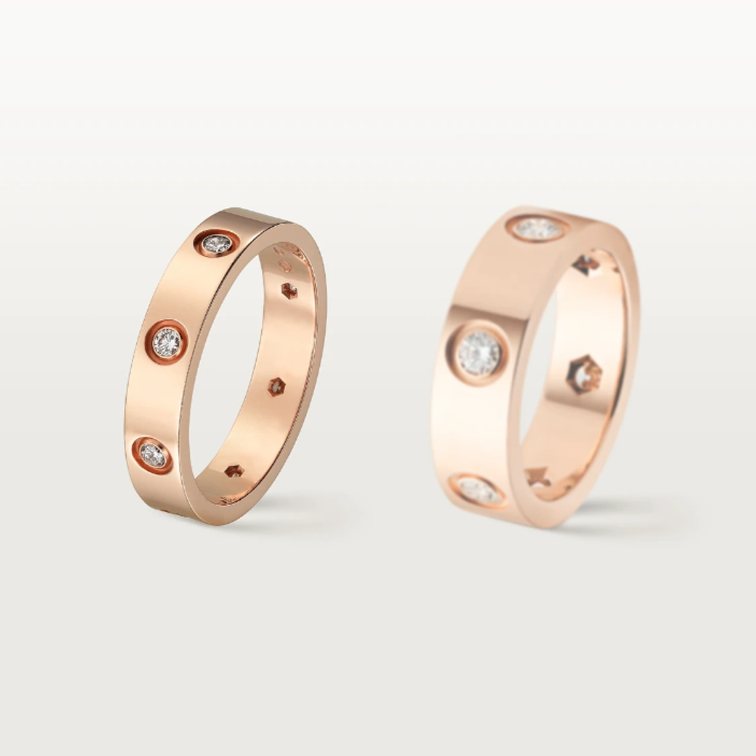 Love Band Ring | Diamond