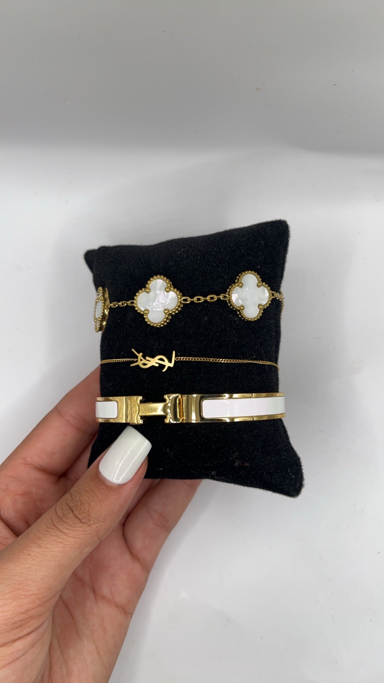 Zaria YSL Collection | Gold & White