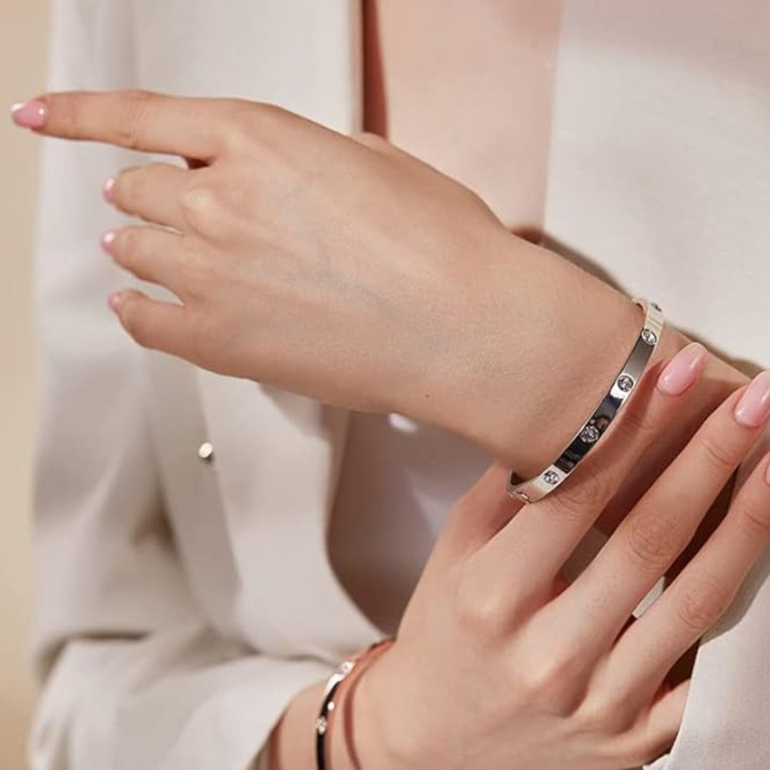 Zirconia Eternity Bracelet