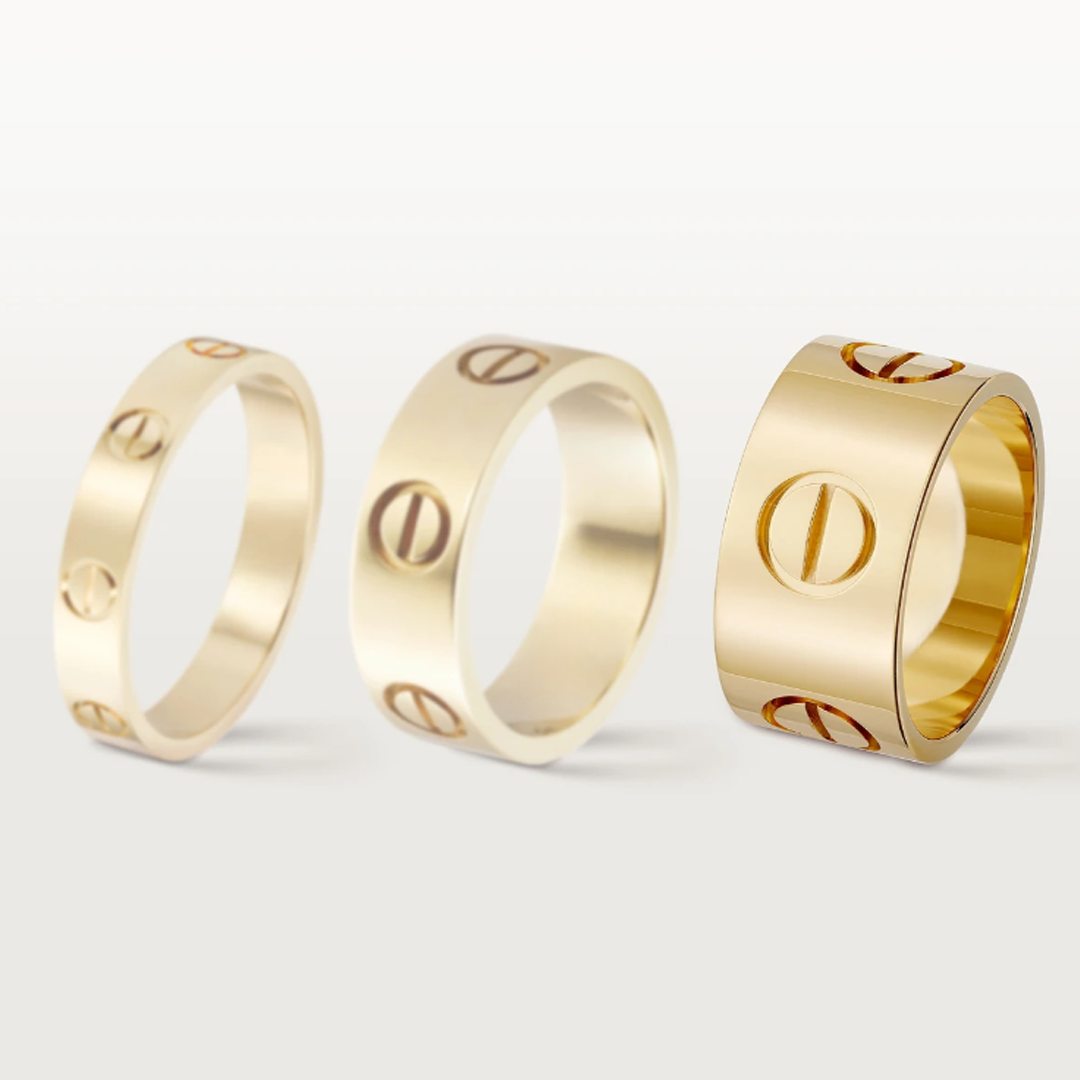 Theodora Wide Love Band Ring