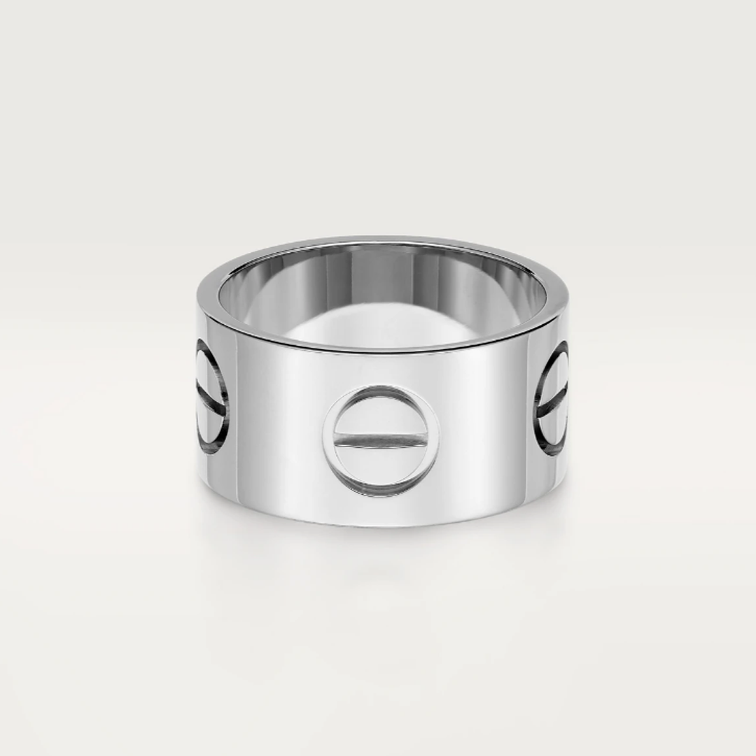 Theodora Wide Love Band Ring