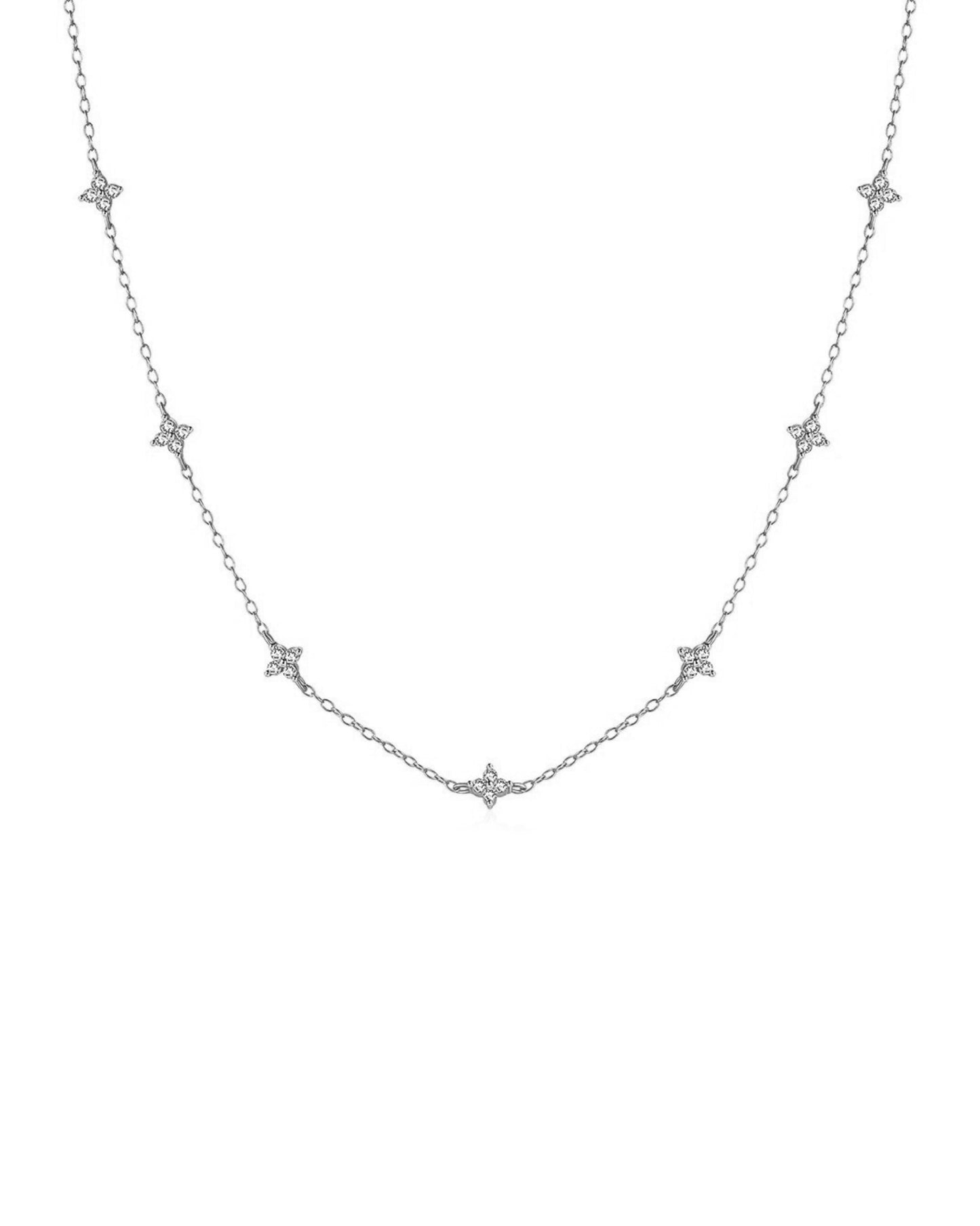 Celine Necklace | Silver