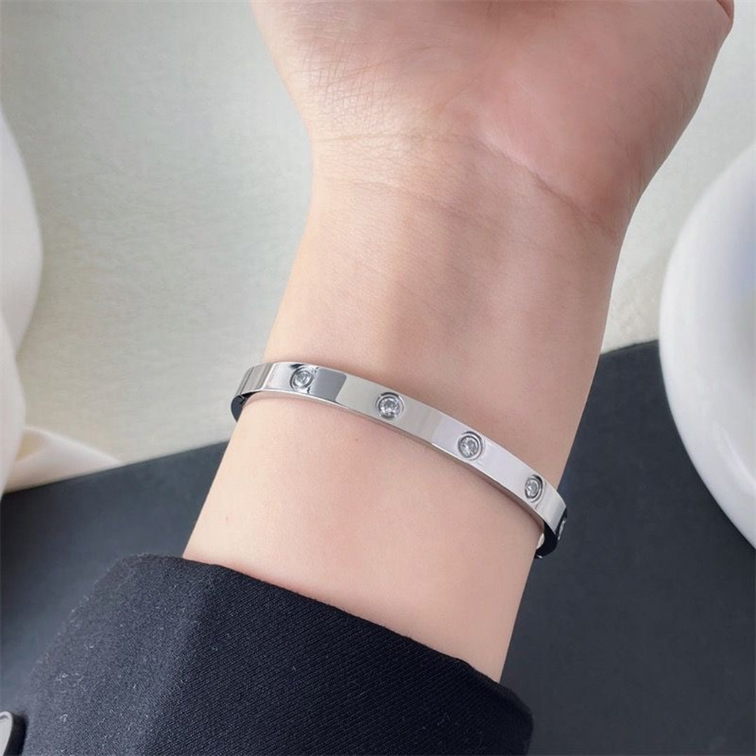 Zirconia Eternity Bracelet
