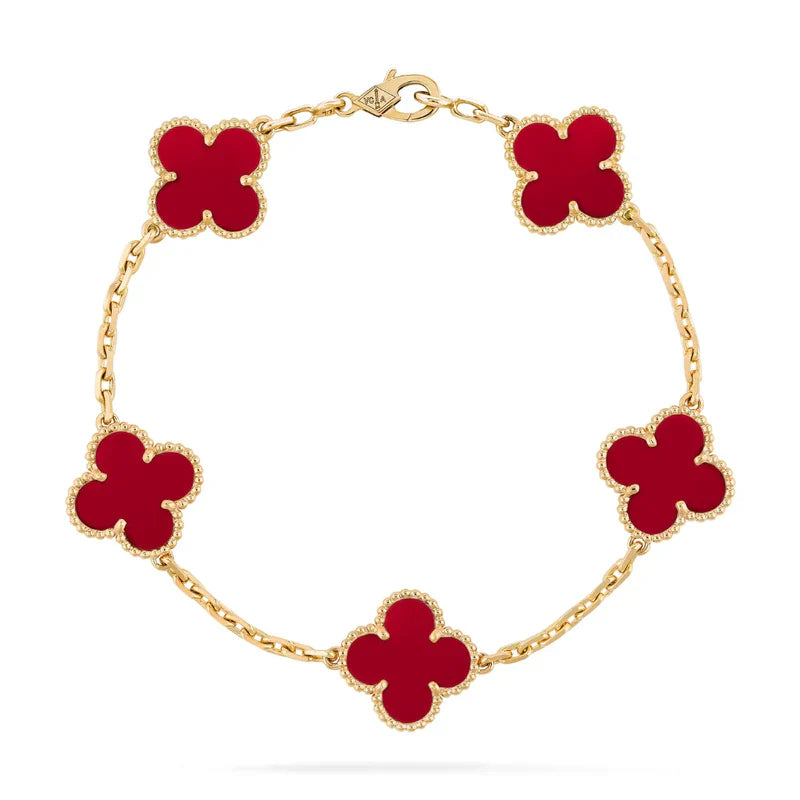 Clea Luxe Radiance Set | Gold & Red