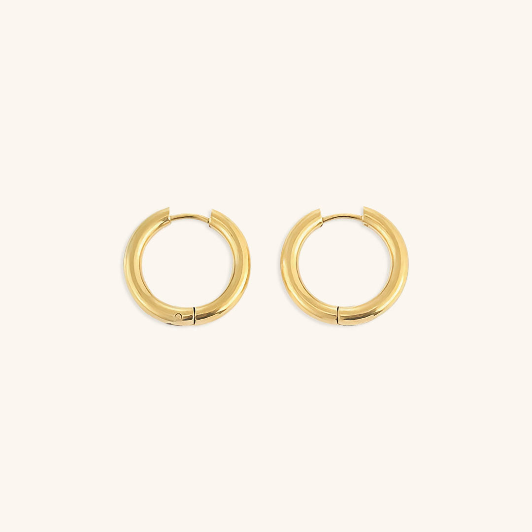 Luna Timeless Earrings | Round