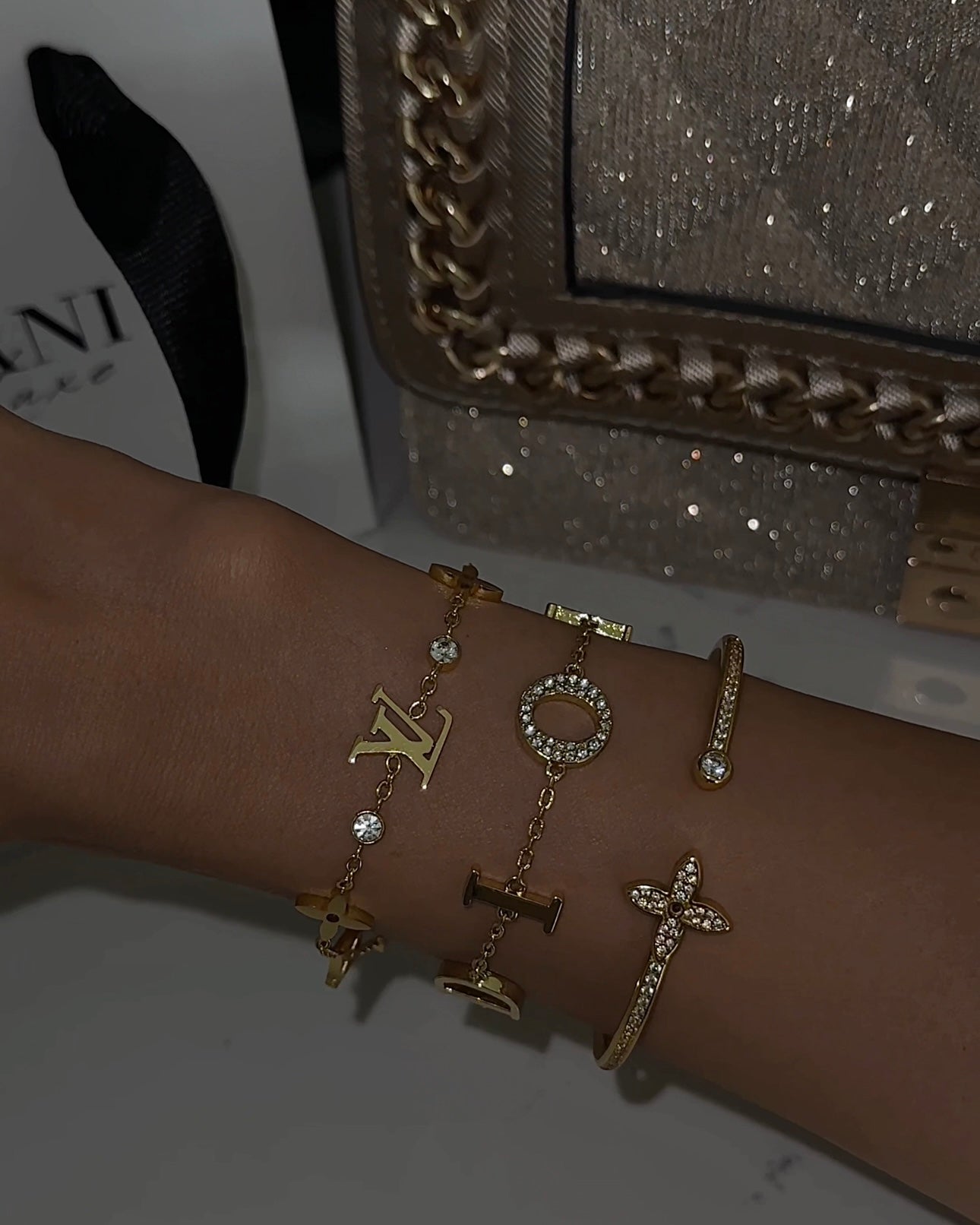 Alira CD Bracelet | Gold
