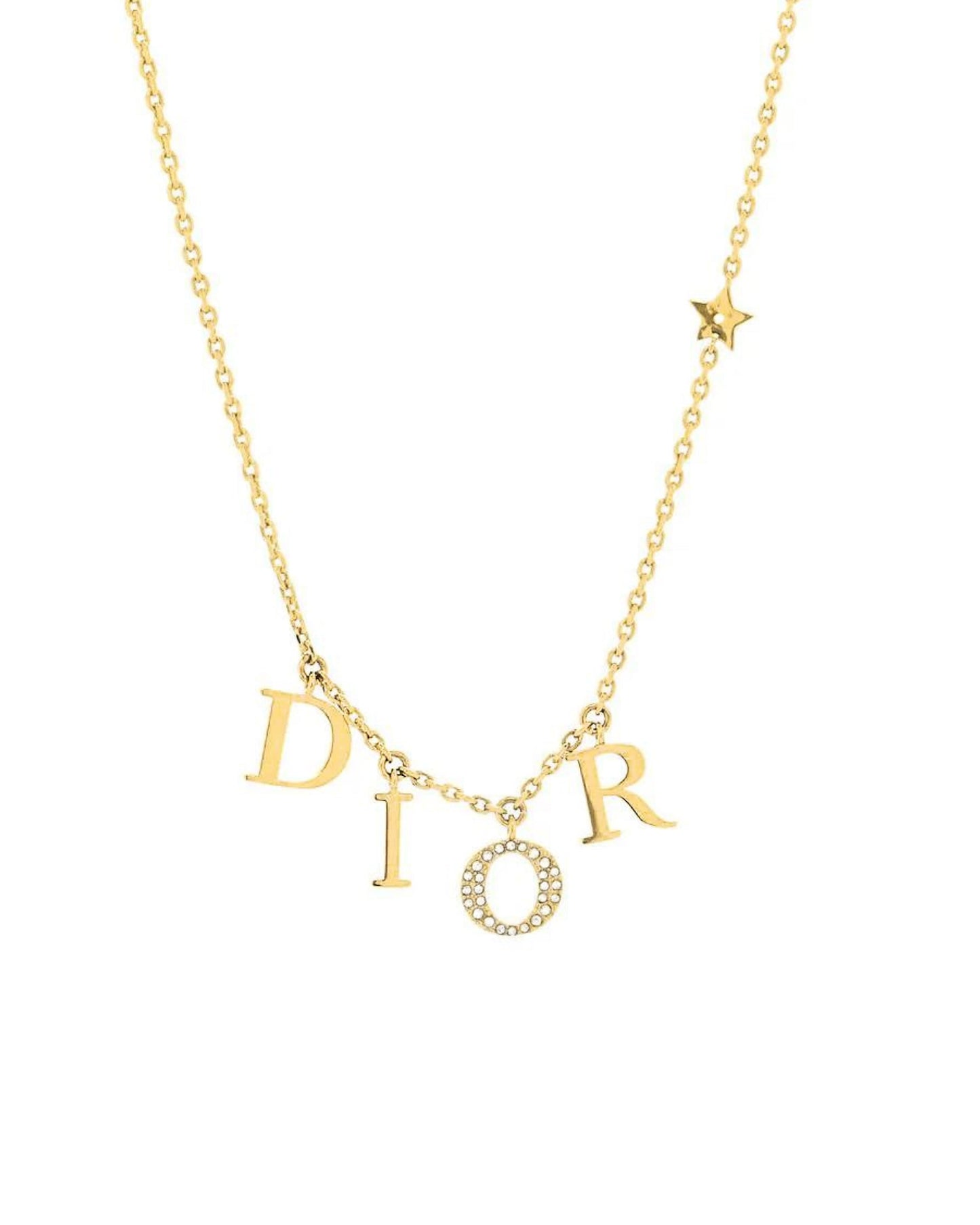 Jaelina CD Necklace | Gold