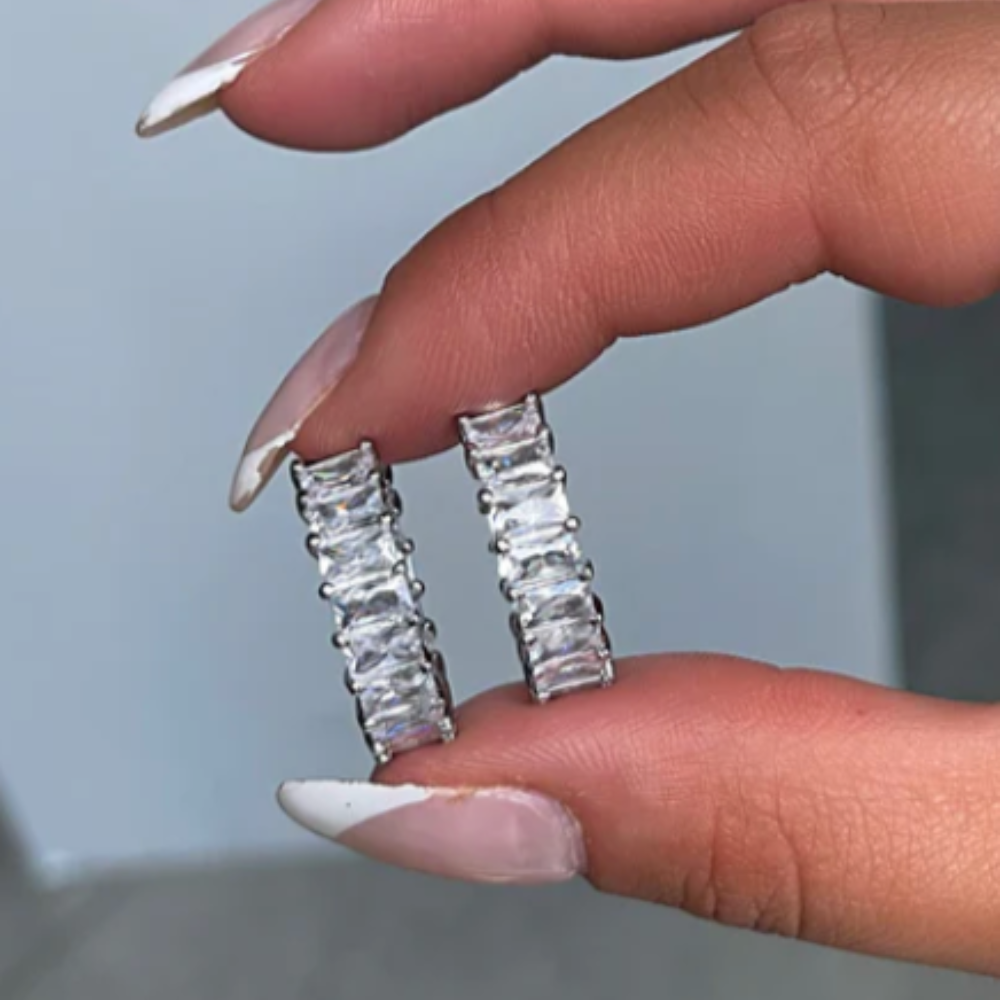 Bonnie Earrings | Silver