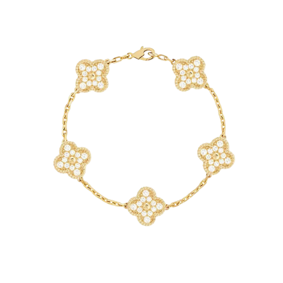 Aveline Bracelet | Gold Zirconia