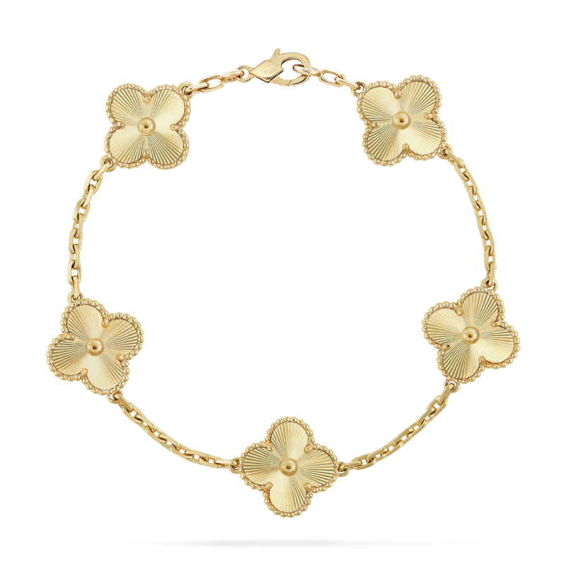 Arabella Elegant Clover Bracelet | Gold