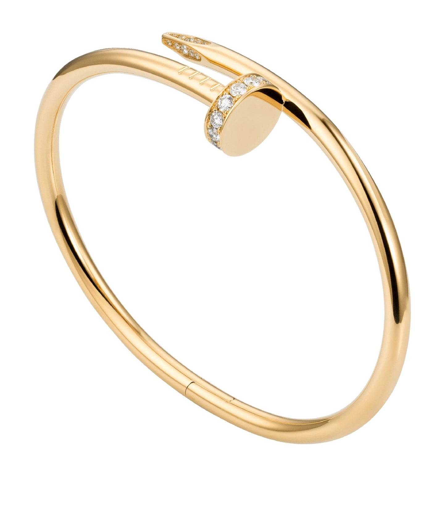 Elara Elegance Nail Deluxe Bracelet | Gold