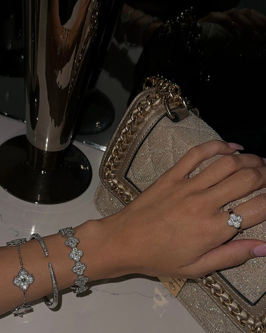 Alira Cuff Bracelet | Silver