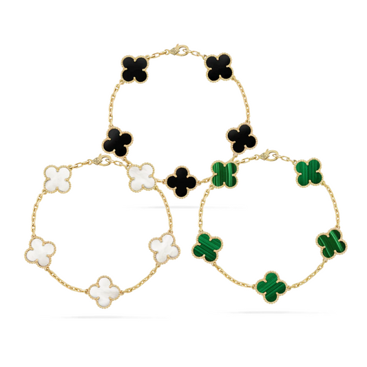 Madeleine Hollywood Elegance Clover Bracelet | Set