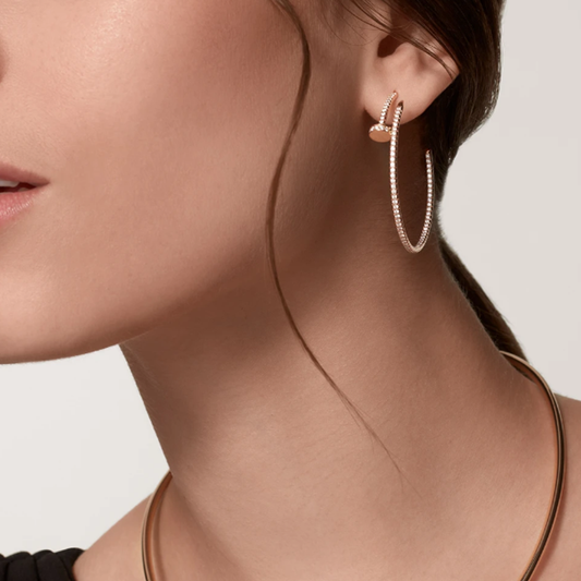 Aurora Earrings | Diamond