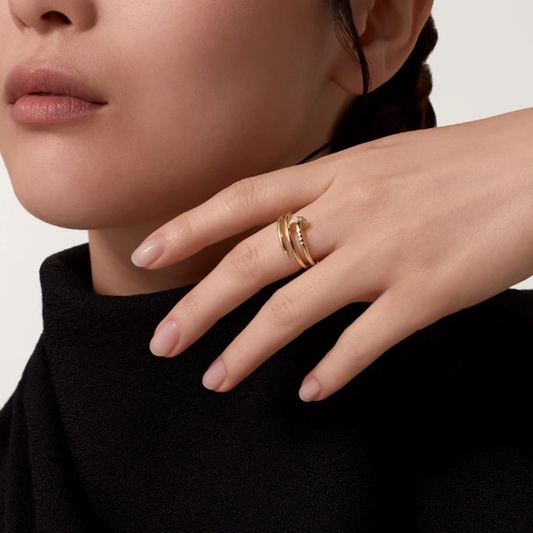 Celeste Bloom Ring | Gold