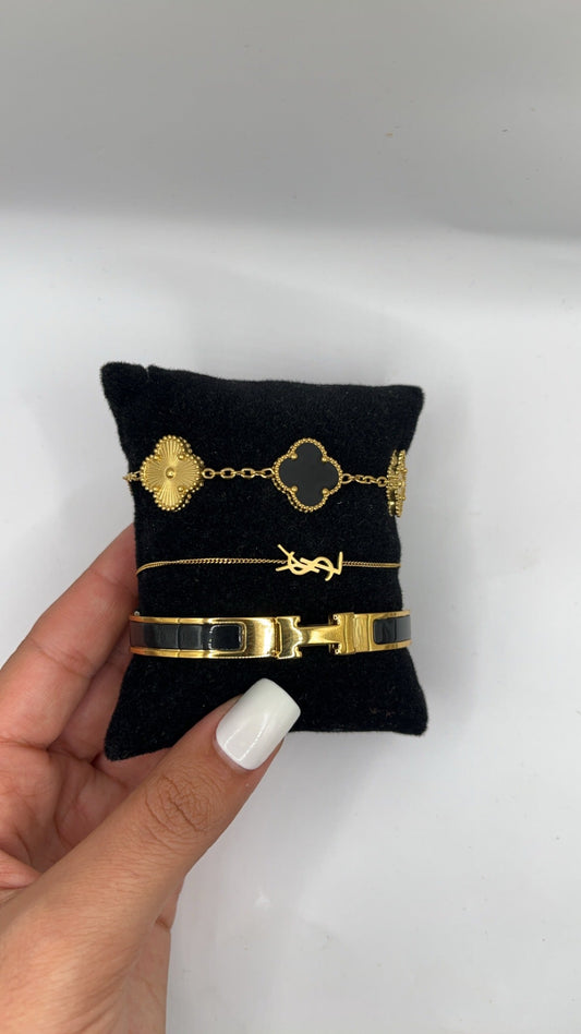 Scarlett YSL Collection | Gold & Black