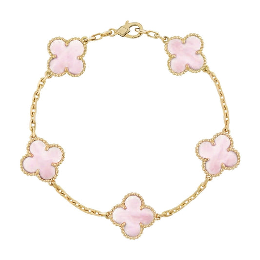 Maëlle Clover Leaf Charm Bracelet | Goldrose