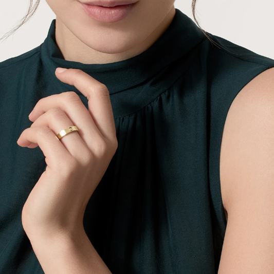 Jocelle Diamond Love Ring | Single Stone