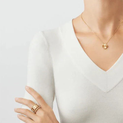 Aria Four-Leaf Clover Necklace | Gold