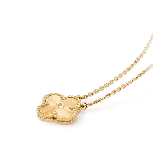 Aria Four-Leaf Clover Necklace | Gold