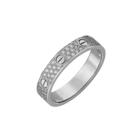 Ava Diamond Ring | Silver