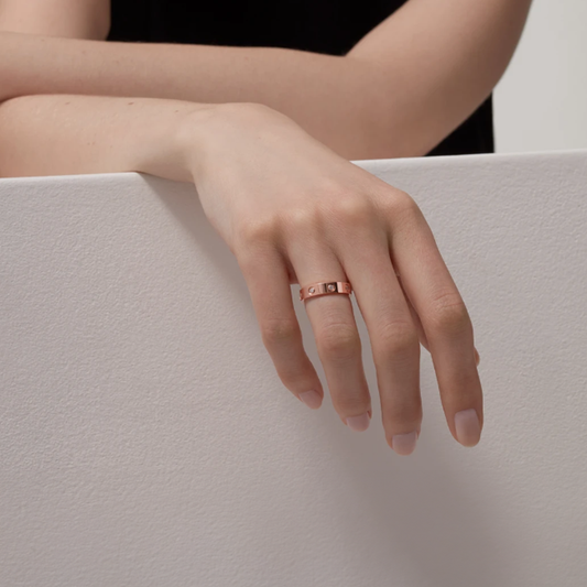 Love Band Ring | Diamond