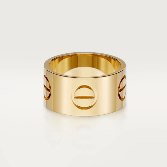 Theodora Wide Love Band Ring