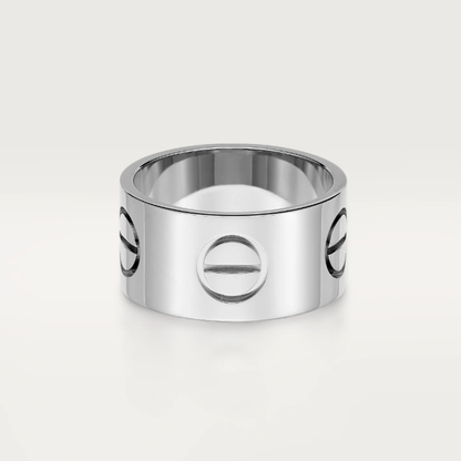 Theodora Wide Love Band Ring