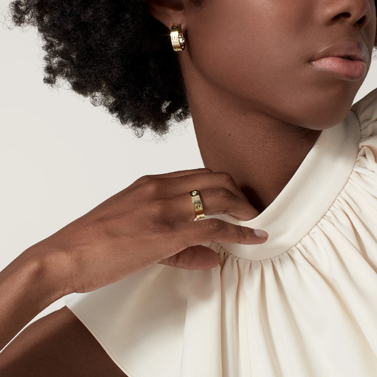 Seraphina Jade Drop Earrings | Gold