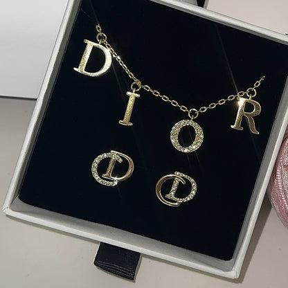 Seraphina CD Shaped Earrings | Gold