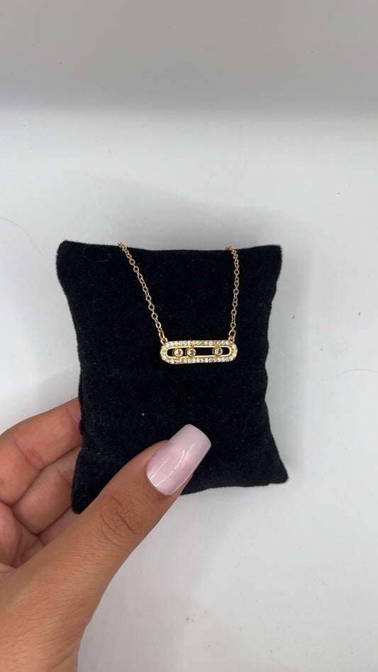 Sylvie Pearl Pendant Necklace | Gold