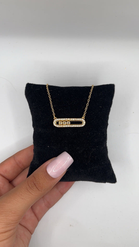 Sylvie Pearl Pendant Necklace | Gold