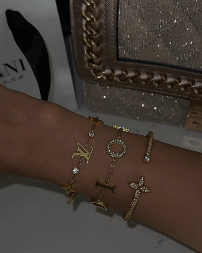 Alira CD Bracelet | Gold