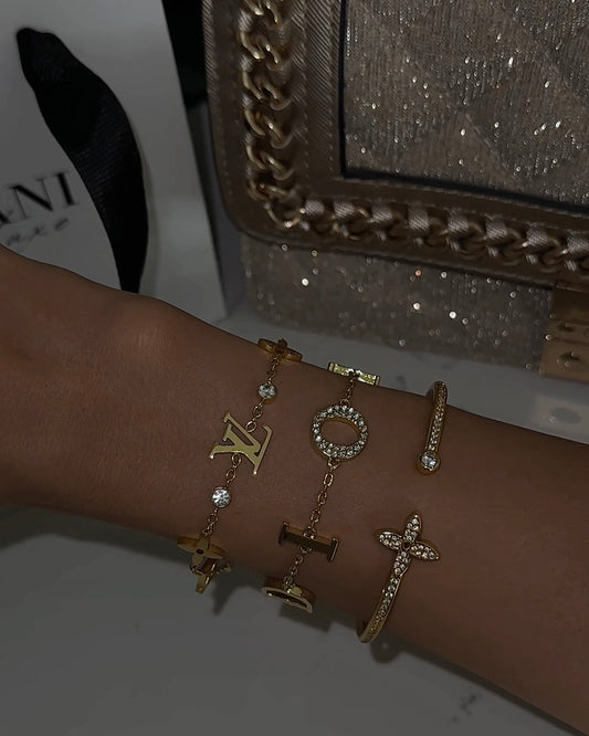 Alira CD Bracelet | Gold