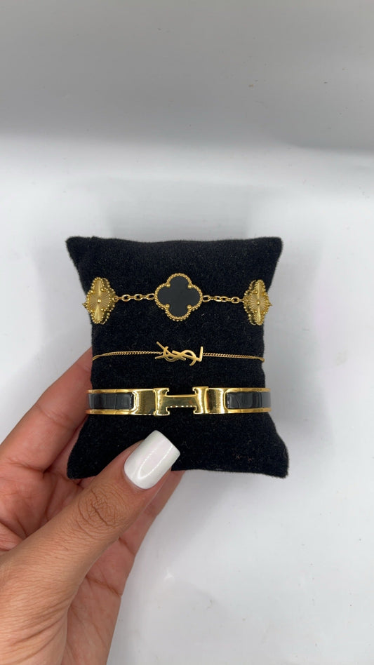Scarlett YSL Collection | Gold & Black