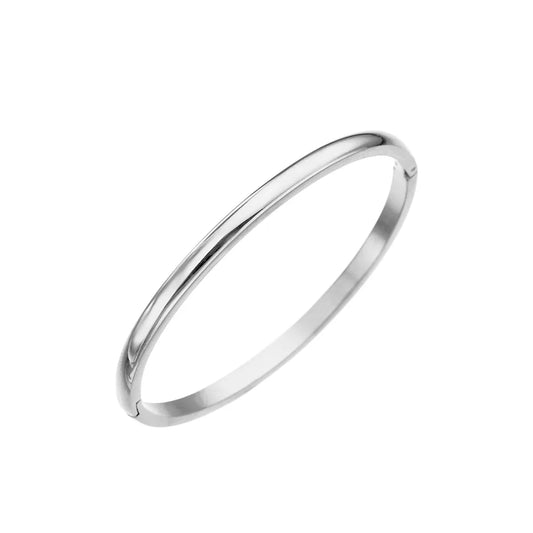 Fioren Screw Bracelet | Silver
