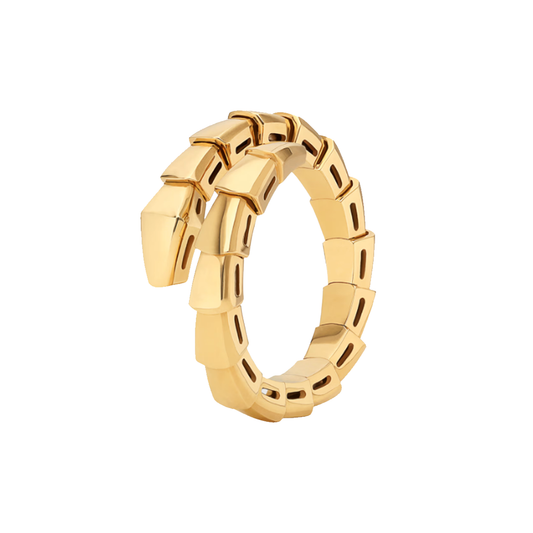 Orielle Viper Ring | Gold
