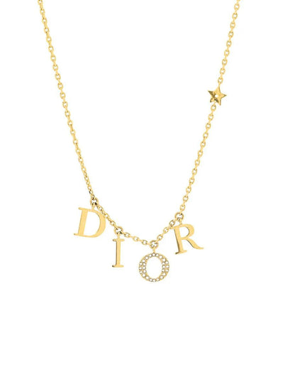 Jaelina CD Necklace | Gold