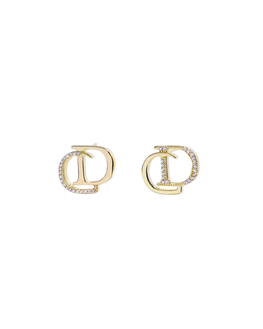 Giselle CD Earrings | Gold