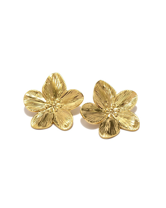 Jasmine Earrings | Gold