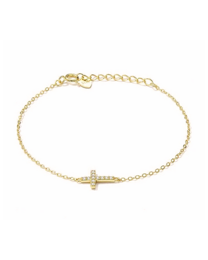 Camellia Elegant Bracelet | Gold