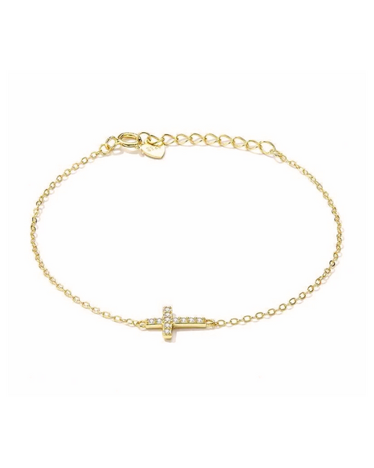 Camellia Elegant Bracelet | Gold