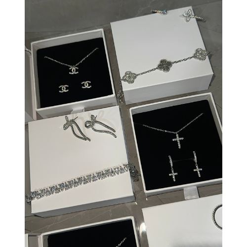 Solene Necklace | Silver