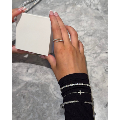 Alira Cuff Bracelet | Silver