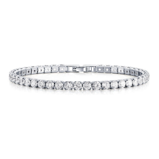 Lunessa Tennis Bracelet | Silver
